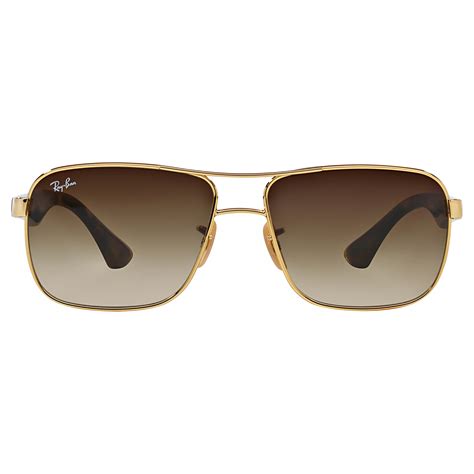 ray ban metal square sunglasses